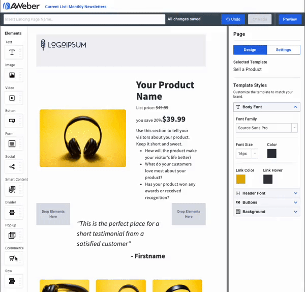 Ecommerce Element.gif