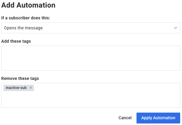 Scheduler Remove Tag Automation