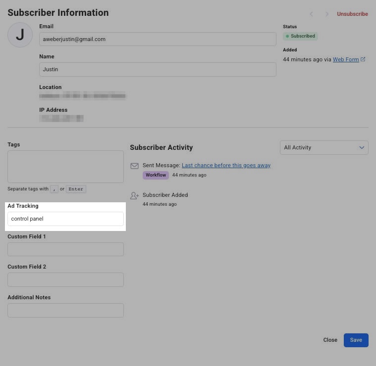 Ad Tracking Subscriber Information.jpg