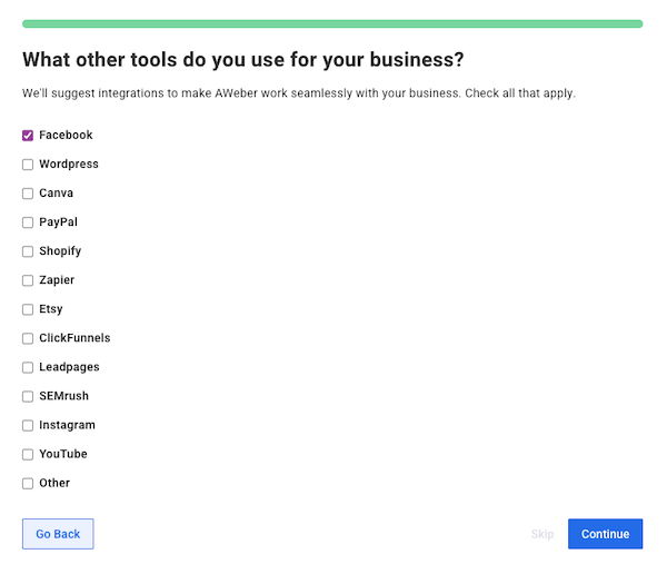 Are you using any other tools