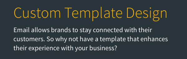 Custom Template Design information